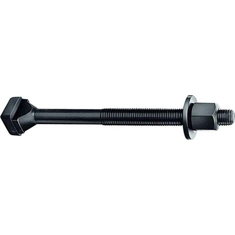 Vis pour rainure en T DIN 787 rainure en T 20mm M20 L.160mm Classe de qualité 8.8 m.Mutter u.Scheibe AMF (1/2)