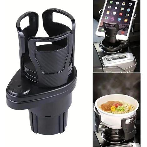 Porte Boisson Voiture Porte-gobelet Voiture 4 En 1 Double (1/5)