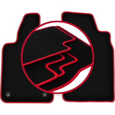 Tappetini CARLUX-RED per: Fiat Barchetta coupé, cabrio (1995-2005) (1/5)
