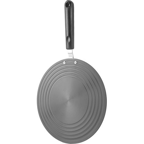 Plaque de cuisson mijoteuse, épaisseur 4 mm, alliage d'aluminium, coupe-flammes, accessoire de cuisine avec poignée, 24 cm