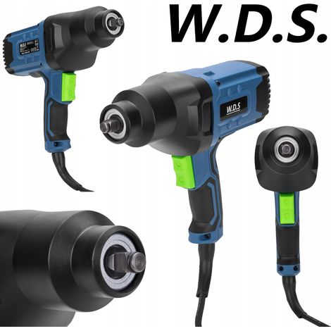 Clé à chocs pneumatique 1/2" 2200 tr/min 2300 W 230 V 850 Nw W.D.S. (1/5)