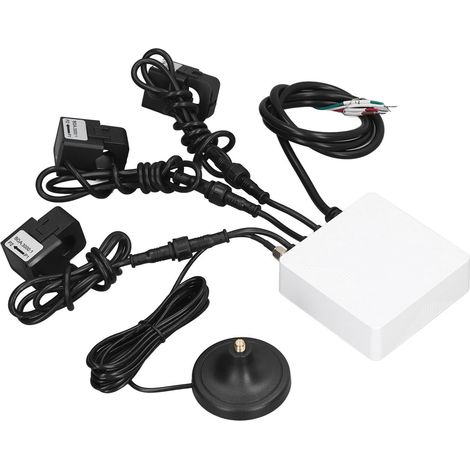 Compteur d'énergie triphasé à 4 fils pour pince ampèremétrique intelligente ZigBee, transformateur de courant, moniteur de consommation électrique domestique 100-240 V (1/5)