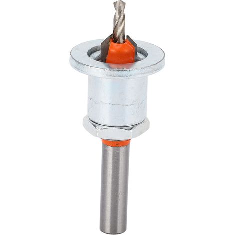 Foret étagé ajustable 8x10x3,5 mm, perceuse à fraiser pour vis autoforeuses, tête en alliage, perçage bois, foret conique à épaulement (1/5)
