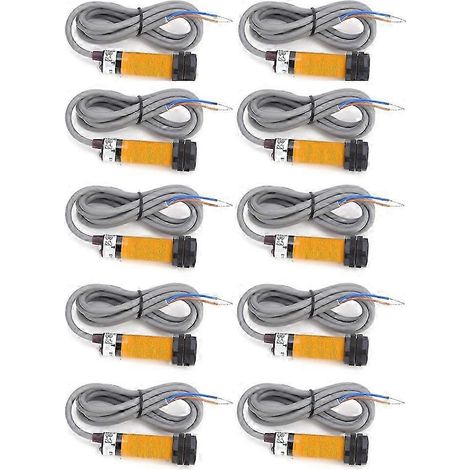 5 paires JYIO capteur photoelectrique à faisceau traversant NPN normalement ouvert 6-36VDC 300mA interrupteur de proximité (1/4)