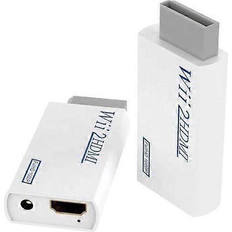 Adaptateur Wii vers HDMI, Full HD 1080p (1/5)