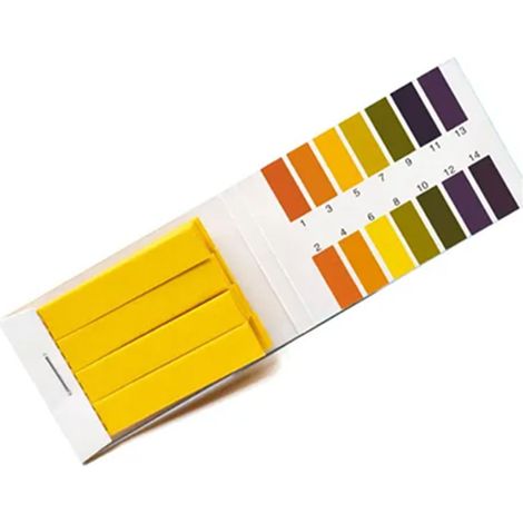 20 Packungen pH-Teststreifen für Flüssigkeiten, Säure- und Laugentests, Wasserqualitätsindikatorpapier (1/5)
