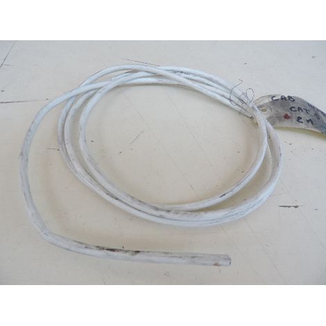 Cable informatique CAT5E F/UTP 4 paires AWG24 (chute de 2m) pour reseau Tel et ADSL