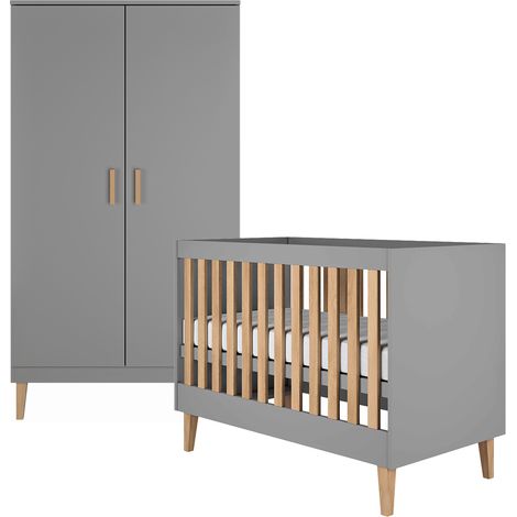 Armadio Kubi grigio 90cm