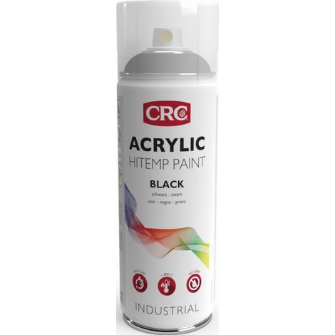 PINTURA ACRYLIC PAINT ANTICALORICA NEGRA HASTA 800ÂºC - CRC