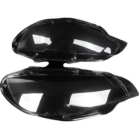 Cubierta de lente de faro, compatible con SUV de lujo E71 2008-2014, policarbonato duradero, como se muestra. (1/2)