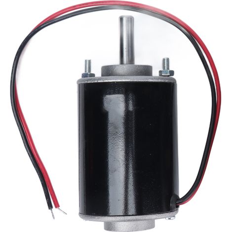 Moteur électrique à courant continu à aimant permanent haute vitesse 24V 7000 tr/min pour tondeuses à gazon, arbre 26mm, sens horaire/antihoraire (1/5)