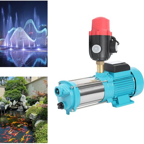MC-6SA Selbstansaugende Wasserpumpe 220–230 V IP44 Edelstahl-Kreiselpumpe