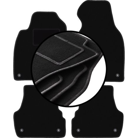Komplettset Veloursmatten für: Audi A6 C5 FL Limousine, Kombi, Avant (2001-2004)