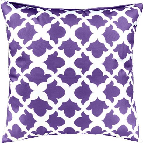 Gardenista - Cuscini Decorativi da Esterno, Cuscini Quadrati Resistenti all'Acqua con Imbottitura, Cuscini Stampati per la Decorazione del Giardino, 45x45 cm Cuscini per Divano - viola (1/5)