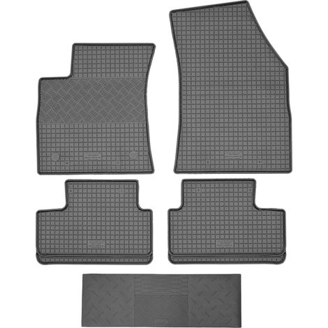 Tappetini RIGUM 903942 + Copertura 900101 - Renault Megane IV Berlina / Kombi / Hatchback dal 2016, sedile conducente RN - INSTALLABILI (1/5)