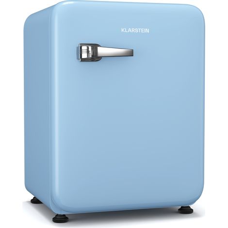 Klarstein Mininevera Audrey Evo  68L  diseño retro  silenciosa  compacta  3 colores