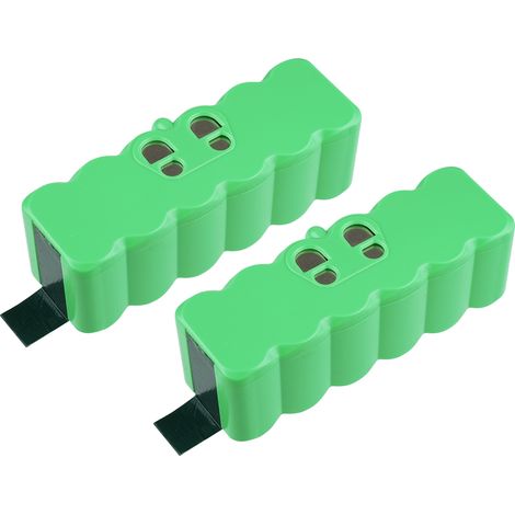 2×6800mAh Batteries pour Roomba 14.4V Li-ion Batterie de Remplacement Compatible avec iRobot Roomba 500 510 520 531 535 540 550 552 560 570 580 595 620 650 660 700 760 770 780 790 800 870 880