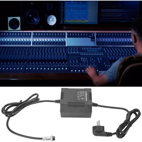 Alimentation Secteur 18V 1.6A pour Console de Mixage - Adaptateur AC 220V avec Fiche EU 3 Broches (1/5)