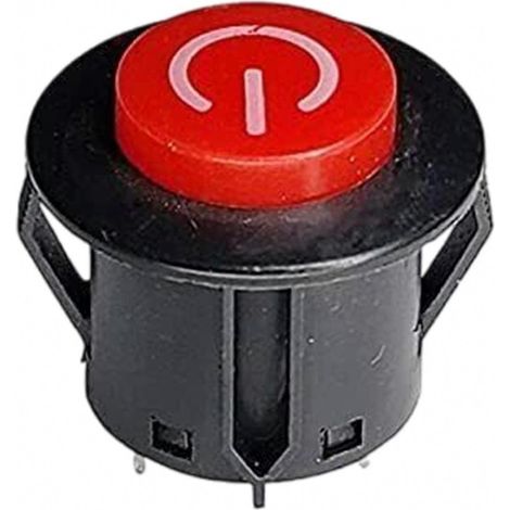 FK-Elektrostartknopf für Kinder-Tretautos, Ersatzschalter, Reparaturzubehör, universelles Ersatzteil, 12 V, robust und einfach zu montieren (1/5)