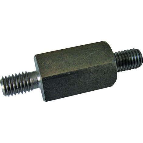 Adaptateur pour tête de débroussailleuse 8x1.25 Mâle/Mâle, pas à droite