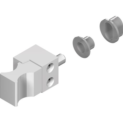 Verrou latéral pour baie coulissante – Acier blanc – Pêne 14,5mm – Fixation latérale pour sécurité renforcée – Compatible fenêtres coulissantes