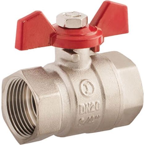 IDMAR 3/8" Kugelhahn für Grundwasser/Grundwasser mit Absperrklappe (DN10)