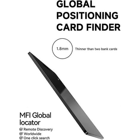 TagBlack Smart Wallet Ortungsgerät und Objektortungskarte (1/5)