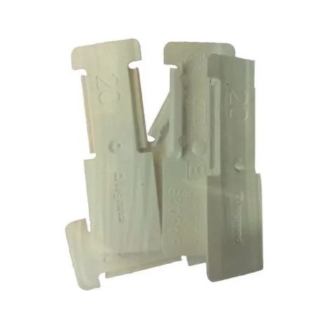 5 fascette per stampaggio 20x12,5 mm