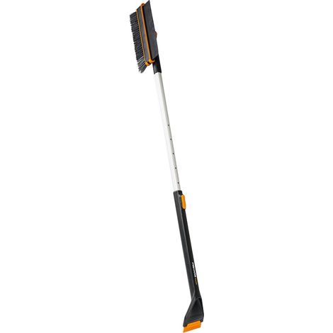 FISKARS Brosse à neige télescopique - X-Series 96 à 121 cm - voiture SUV et utilitaire