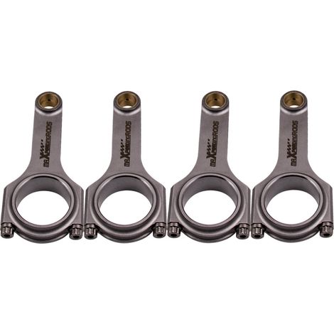 EN24 Bielas Connecting Rods for Honda Acura H23 F22 2.2L 2.3L ARP 2000 5.571" (1/5)