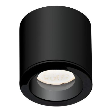Spot plafond moderne noir FORM 1xGU10 IP65 Maxlight