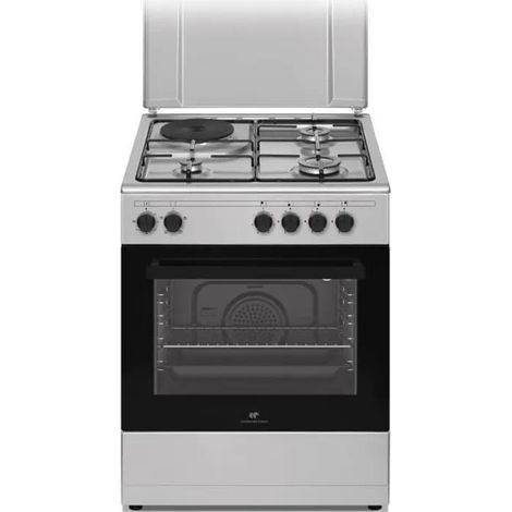 Continental Edison CECM60FCS Mischherd silber 60 cm