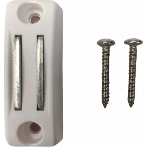 Clip bloqueur de manivelle magnétique volet Roulant blanc Support Guide Manette Plastique Universel fenêtre Mur à Visser (1/3)
