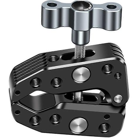 Super C-förmige Klemme, multifunktionaler, robuster Clip mit 1/4"- und 3/8"-Schraublöchern