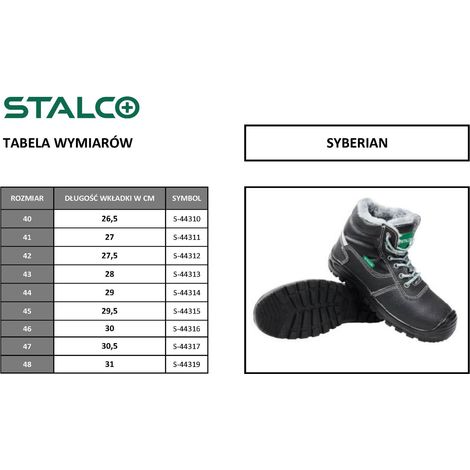 Isolierter Lederstiefeletten-Stiefelette Siberian S3 Isolierter Lederstiefeletten-Stiefelette Siberian S3 48