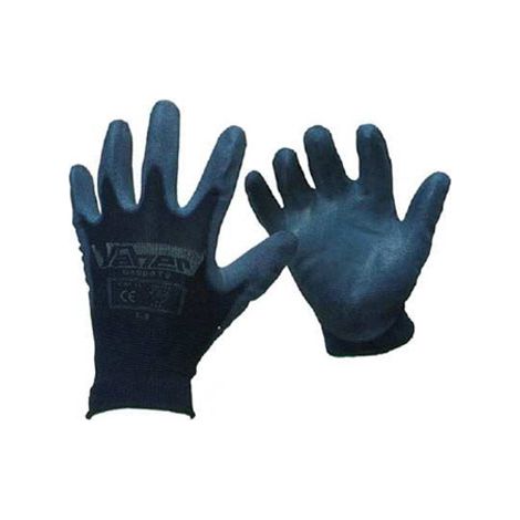 FPLUS guante poliuretano g8900 t-9 , Guantes Poliuretano malla 100 % nylon
 Poliuretano azul
 
Poliuretano azul
Palma revestida en poliuretano azul. Muy cómodo, ajustable y flexibl (1/2)