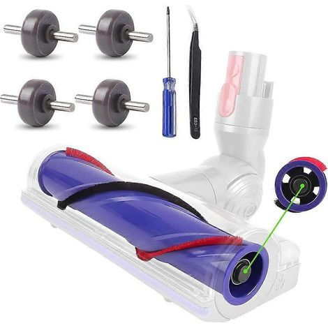 Kit de brosse rotative de remplacement pour aspirateurs V7, V6, DC59, SV11, SV03, SV04, SV05 et SV09, accessoires inclus, avec roulettes (1/5)