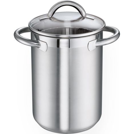 Schulte-Ufer 65089-16 Loop - Pentola per asparagi, 16 cm, cestello Incluso (1/3)