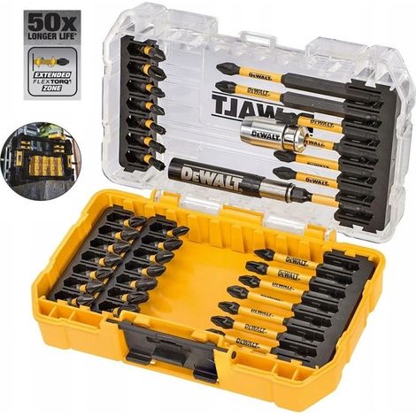 DeWALT DT70731T-QZ FLEXTORQ 37 Piece Screwdriver Bit Set (1/8)