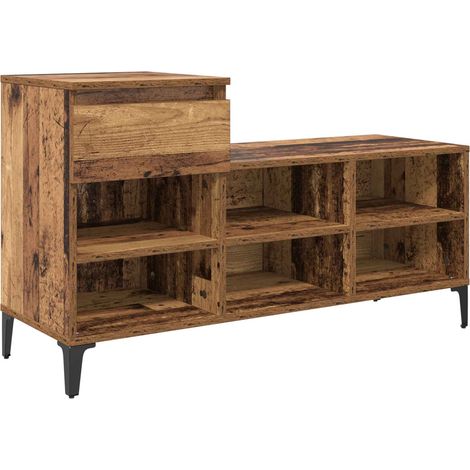 Maison Exclusive - Armario para Zapatos con cajón Madera vieja 10