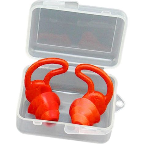 Bouchons d'oreilles de natation étanches et insonorisés en silicone triple couche - C-- (1/5)