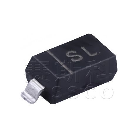 Changdian/Changjing B5819W SL SOD-123 Schottky diode electronic component, 1 A, 40 V withstand voltage, packaged in 5 units.