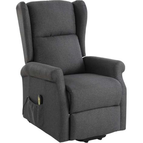 Domo Mea Poltrona reclinabile elettrica grigia 75x96,5x107h cm (1/5)