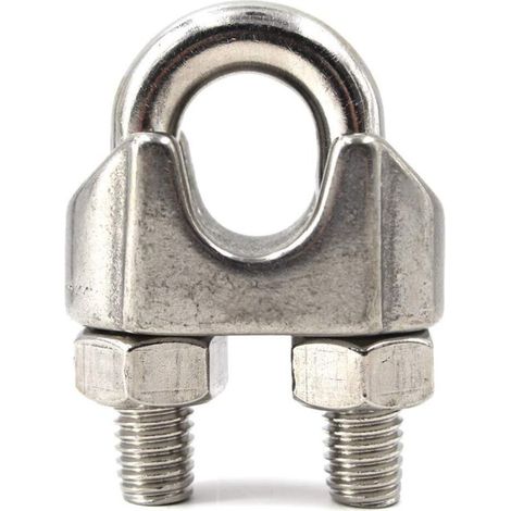 Wire Cable Clip Cable Ties in 304 Stainless Steel, M3 20 Pieces (1/4)