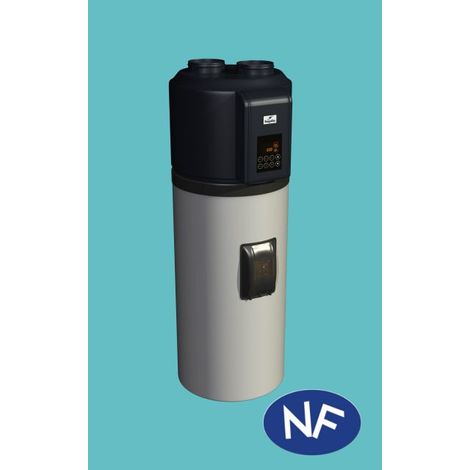 Azura Home Design – Ballon thermodynamique 300L – Cuve acier émaillé – Isolation 50mm – Pompe à chaleur – Économie jusqu'à 70% d'électricité