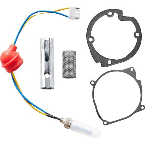 Kit di riparazione candelette VEVOR 8V, compatibile, manicotto di rimozione candelette - 2 guarnizioni camera di combustione (1/2)