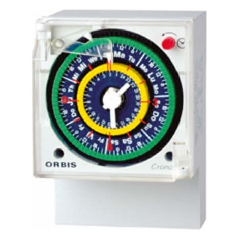 Interruttore orario analogico 24 ore CRONO QRD Orbis 050623