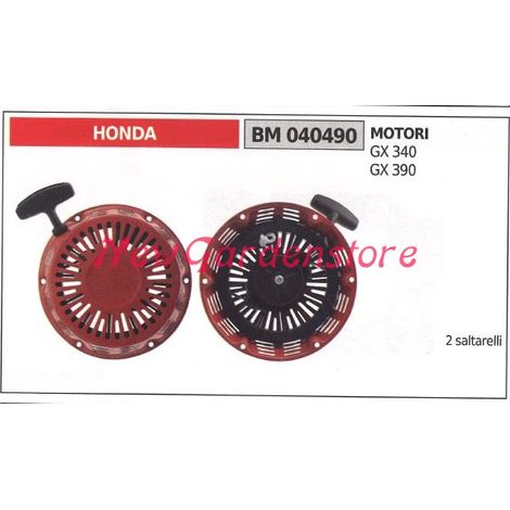 Anlassen des HONDA Motorgrubbermotors GX 340 390 040490