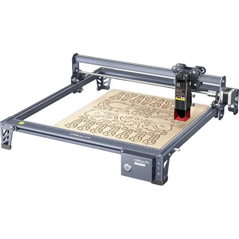 Graveur laser 10W pour bois, acrylique et métal – Découpe jusqu'à 18mm – Précision 254 dpi – Vitesse 10 000 mm/min – Creality (1/5)
