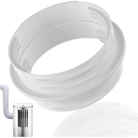 Tuyau Climatiseur Mobile Adaptateur Clim Fenetre.130 mm intérieur/150 mm extérieur. raccord de tuyau d'échappement de climatisation. Adaptateur de Tuyau D'échappement pour Climatisation (1/5)